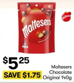 BIG W Maltesers Chocolate Original offer
