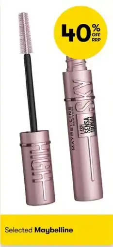 BIG W Selected Maybelline offer