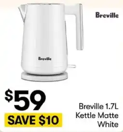 BIG W Breville 1.7L Kettle Matte offer