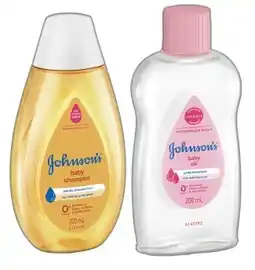 IGA Johnson’s Baby Oil or Shampoo 200mL Selected Varieties offer