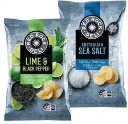 IGA Red Rock Deli Chips 150‑165g Selected Varieties offer