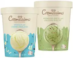 IGA Streets Cremissimo Ice Cream Selected Varieties offer