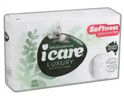 IGA Icare Luxury 100% Recycled Paper Toilet Tissue 3 Ply offer