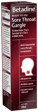 IGA Betadine Sore Throat Gargle offer