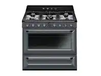 Designer Appliances Smeg 90cm ‘Victoria’ Dual Fuel Freestanding Thermoseal Cooker offer