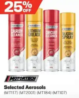 Repco Selected Aerosols offer
