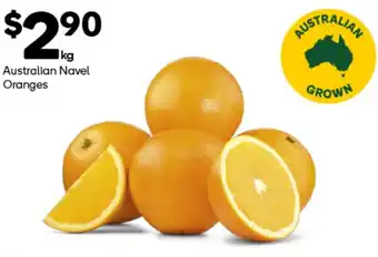 Woolworths Australian Navel Oranges offer
