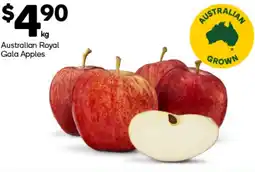 Woolworths Australian Royal Gala Apples offer