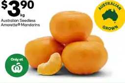 Woolworths Australian Seedless Amorette Mandarins offer