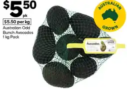 Woolworths Australian Odd Bunch Avocados offer