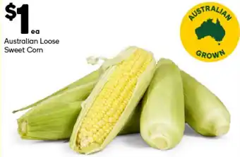 Woolworths Australian Loose Sweet Corn offer
