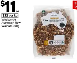 Woolworths Woolworths Australian Raw Walnuts offer