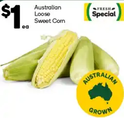 Woolworths Australian Loose Sweet Corn offer