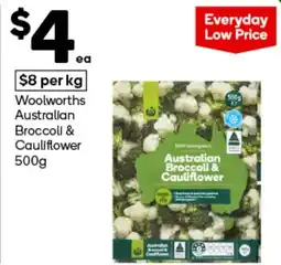 Woolworths Woolworths Australian Broccoli & Cauliflower offer