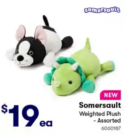 Woolworths Somersault Weighted Plush offer