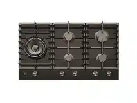 Designer Appliances Electrolux 90cm Gas on Glass Cooktop with 22Mj Wok Burner offer