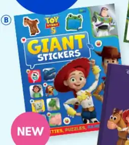 Woolworths Toy Story 5: Giant Stickers offer