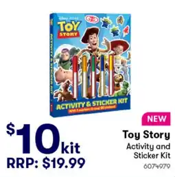 Woolworths Toy Story Activity and Sticker Kit offer