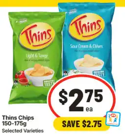 IGA Thins Chips offer