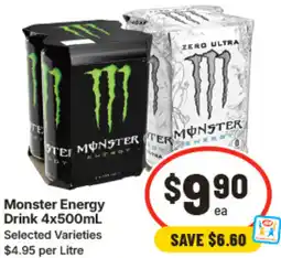 IGA Monster Energy Drink offer