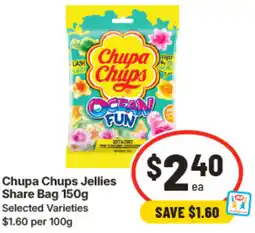 IGA Chupa Chups Jellies Share Bag offer