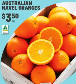 IGA Australian navel oranges offer