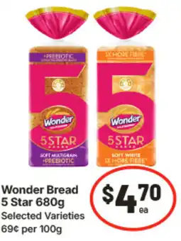 IGA Wonder Bread 5 Star offer