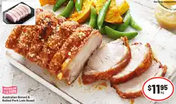 IGA Australian Boned & Rolled Pork Loin Roast offer