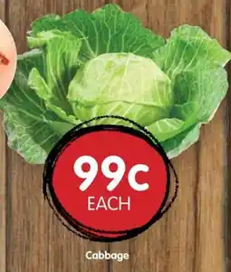 Spudshed Cabbage offer
