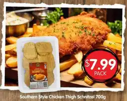 Spudshed Southern Style Chicken Thigh Schnitzel offer