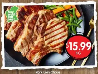 Spudshed Pork Loin Chops offer