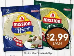Spudshed Mission Wrap Varieties offer