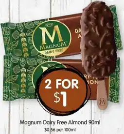 Spudshed Magnum Dairy Free Almond offer