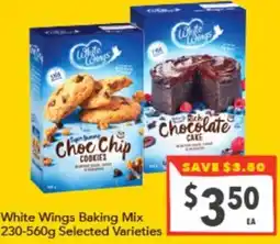 Supa Valu White Wings Baking Mix offer