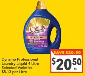 Supa Valu Dynamo Professional Laundry Liquid offer