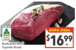 Supa Valu Australian Beef Topside Roast offer