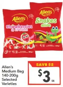 Supa Valu Allen's Medium Bag offer