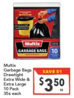 Supa Valu Multix Garbage Bags Drawtight offer