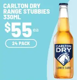 Supa Valu Carlton dry range stubbies offer