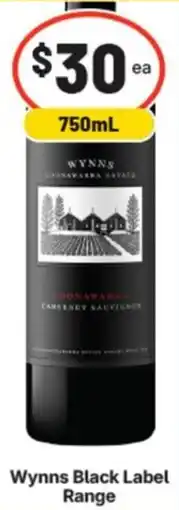 Supa Valu Wynns Black Label Range offer