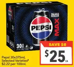 Supa Valu Pepsi offer