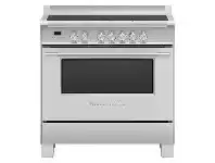 Designer Appliances Fisher & Paykel 90cm Induction Hob Stainless Steel Freestanding Cooker offer