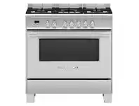 Designer Appliances Fisher & Paykel 90cm Dual Fuel Stainless Steel Freestanding Cooker offer