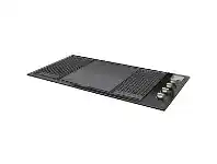 Artusi Built-in 4 Burner Gloss Black Barbecue