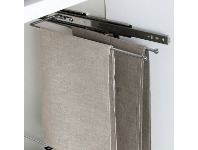 Howards Storage World Tansel Pull Out Double Tea Towel Rack with Side Mount Slide Kit offer