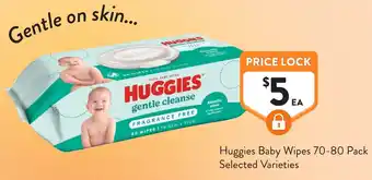 Foodworks Huggies Baby Wipes offer
