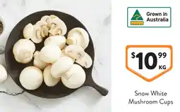 Foodworks Snow White Mushroom Cups offer
