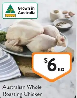 Foodworks Australian Whole Roasting Chicken offer