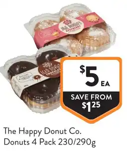 Foodworks The Happy Donut Co. Donuts offer