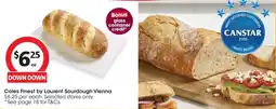Coles Coles Finest by Laurent Sourdough Vienna offer